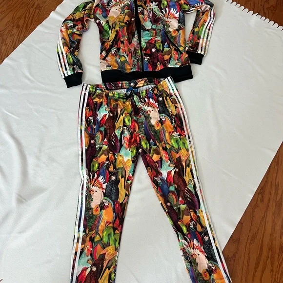 adidas Women's Multicolor Track Suit - Picture 2 of 12